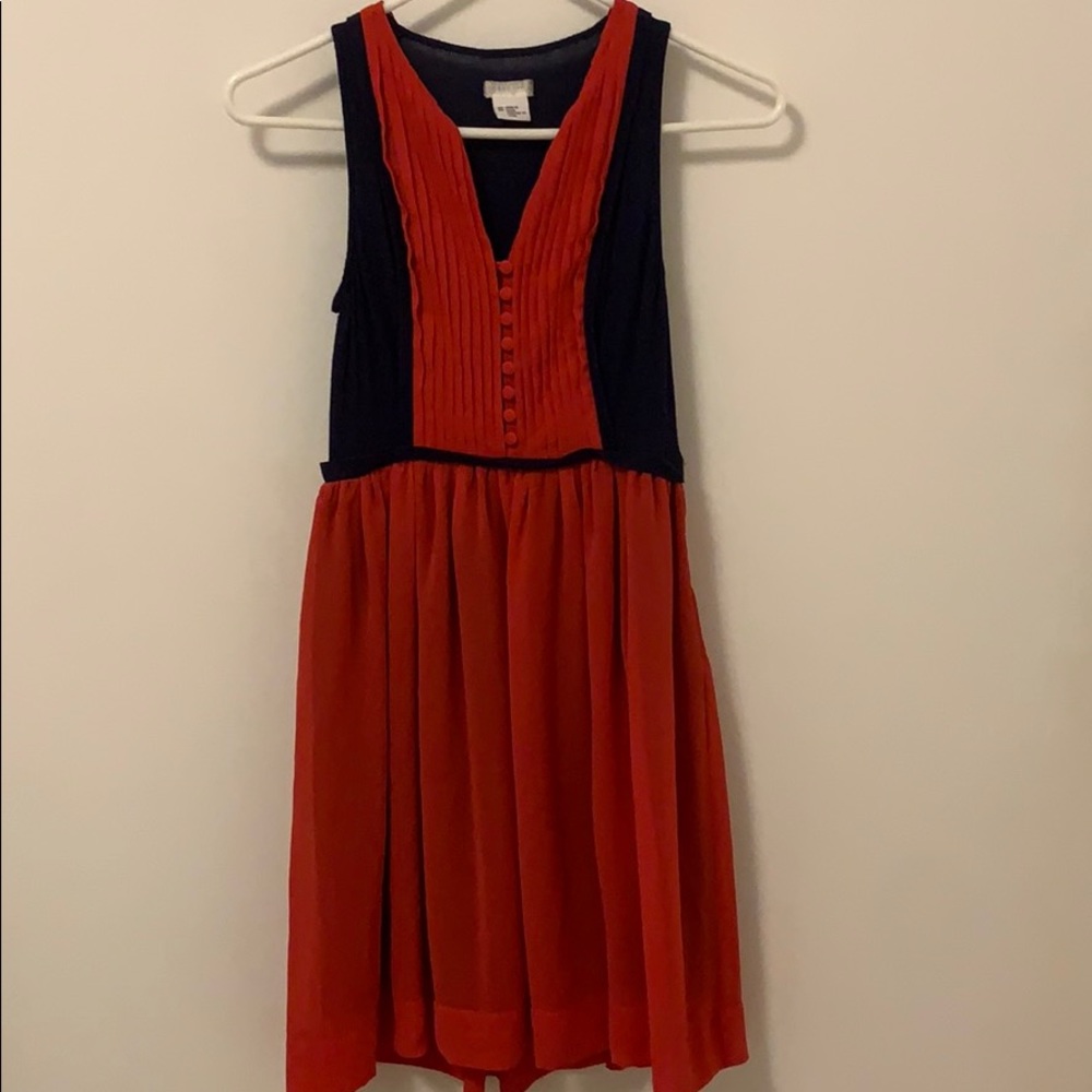 Urban Outfitters Vintage Red/Navy Dress